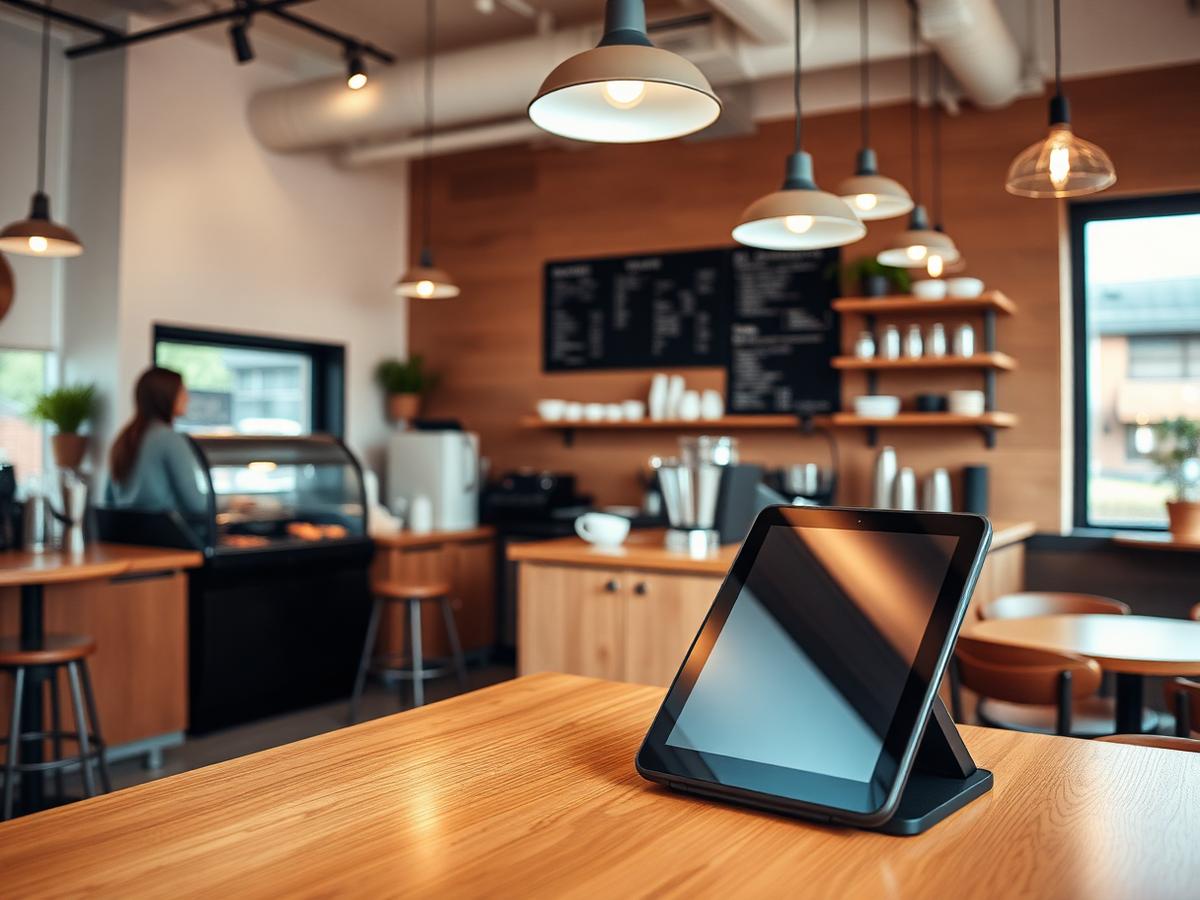 Small business cafe POS